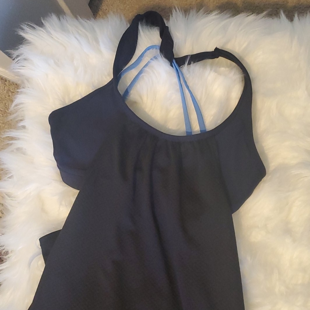 MPG yoga tank with built in sports bra